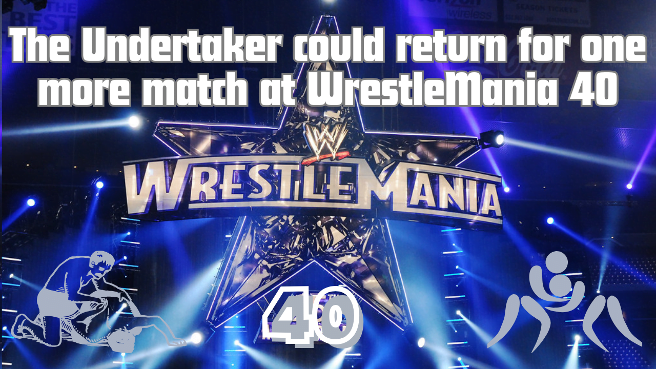 The Undertaker could return for one more match at WrestleMania 40