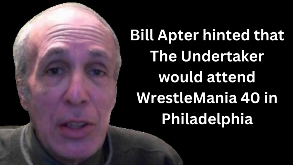 Bill Apter, a journalist, hinted possibly return of The Phenom at WM Philadelphia