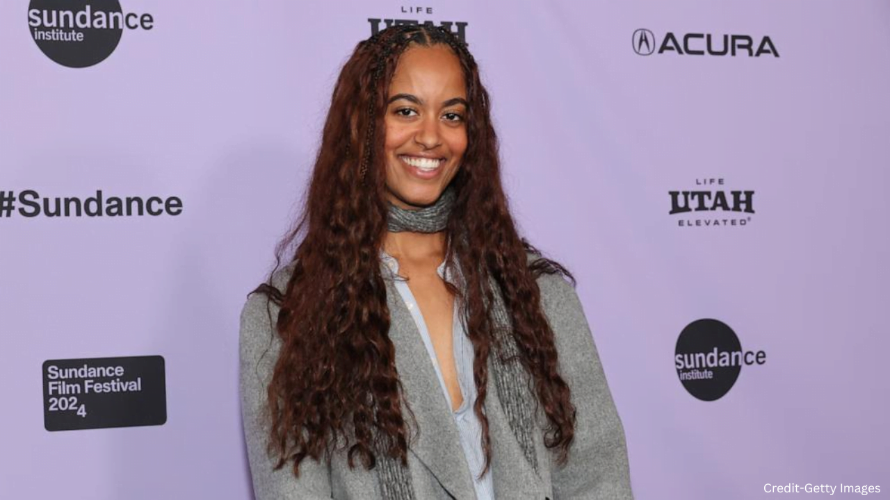 Malia Obama attends the "The Heart" Premiere at the Short Film Program 1 during the 2024 Sundance Film Festival at Prospector Square Theatre on January 18, 2024, in Park City, Utah.