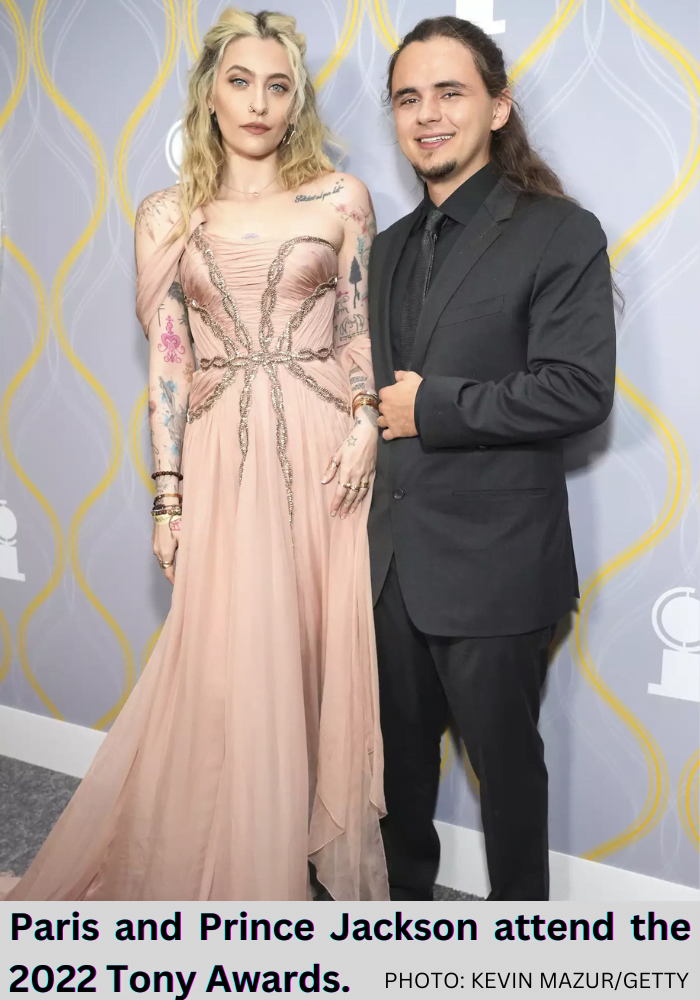Michael Jackson's Kids: Paris and Prince Jackson attend the 2022 Tony Awards.