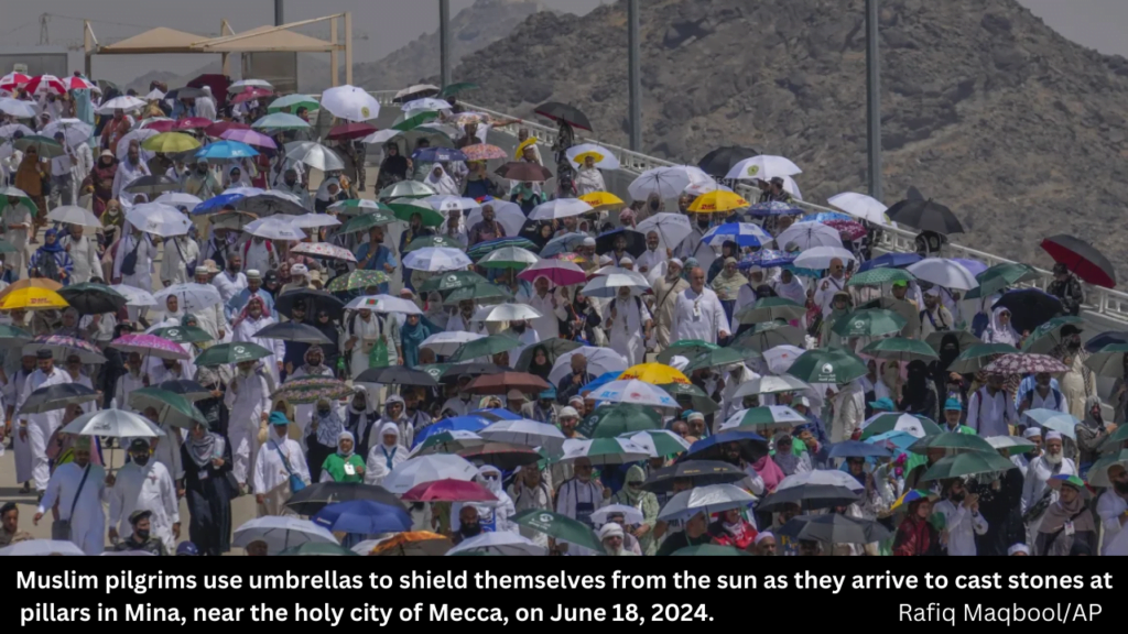 Hajj Heatwave in Mecca : Thousands Treated, Hundreds Dead Amid 120°F Heat