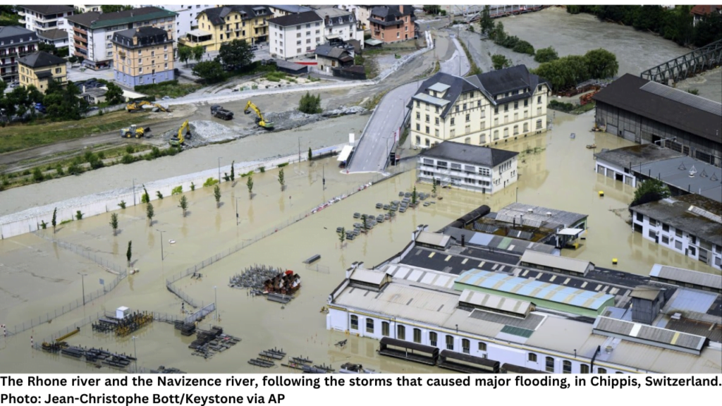 Deadly Floods and Landslides Hit Switzerland, Italy, and France: 7 Dead